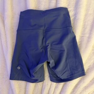 lululemon athletica Women's Blue Bike Shorts